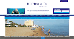 Desktop Screenshot of noticiasmarinaalta.es